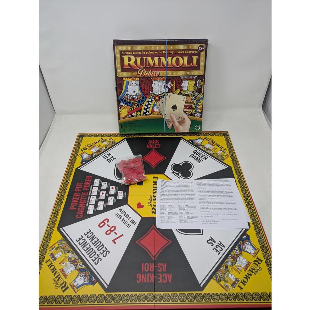 Deluxe Rummoli TCG Board Game, Poker and Rummy